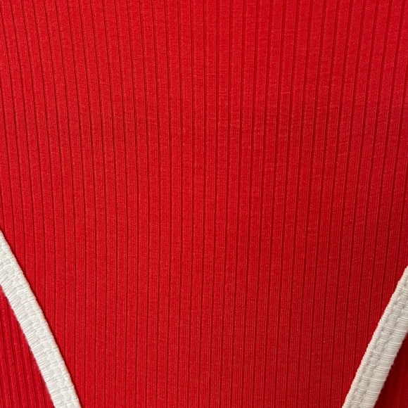 NWT DAILY PRACTICE x ANTHROPOLOGIE | Tennis Ribbed Hanky-Hem Mini Dress | Size L - Picture 7 of 12